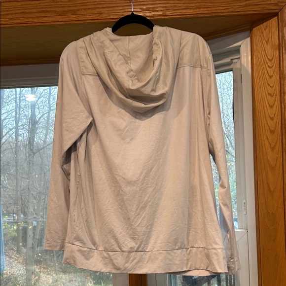 All in Motion Light Beige Hooded Jacket - Picture 4 of 4